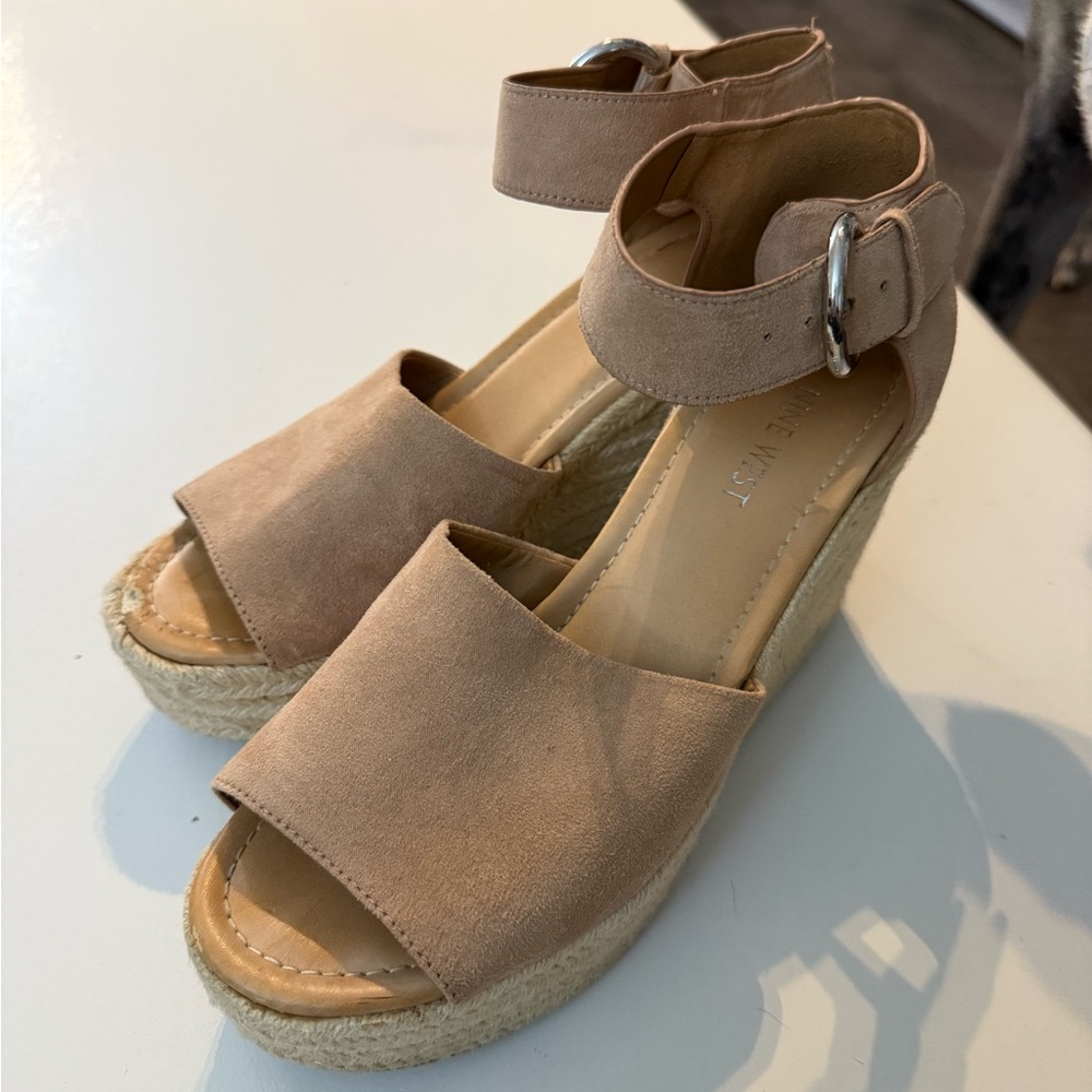 Nine West Suede Wedges